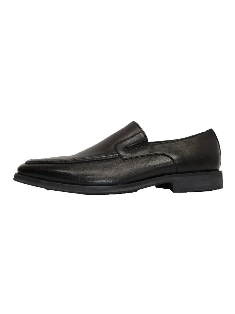 New! Bruno Magli RAGING Loafer Leather Slip-on Black Size 11 M DD466A
